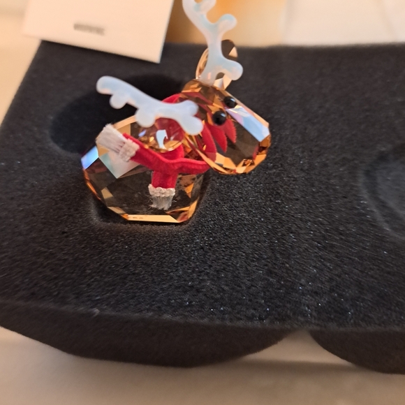 RARE Mint Swarovski 2014 Lovlots reindeer MO 5059025 w box and COA - Picture 2 of 6